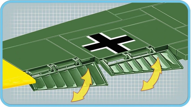 Gradbeni komplet letala Junkers JU 52/3M - 548 kosov