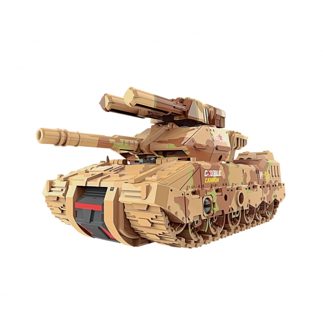 Zložljivi zeleni tank robot