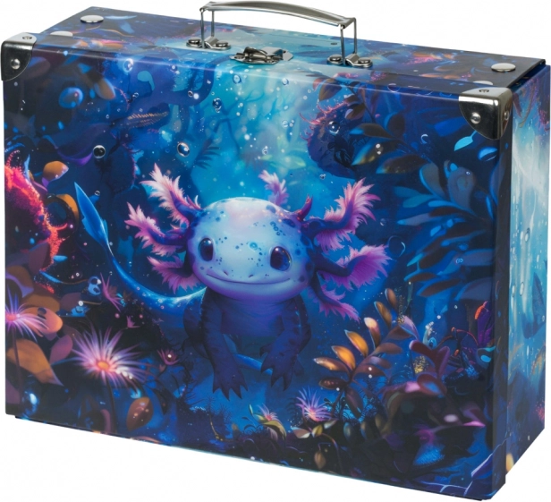 Zložljiva šolska kovčka Axolotl Baagl