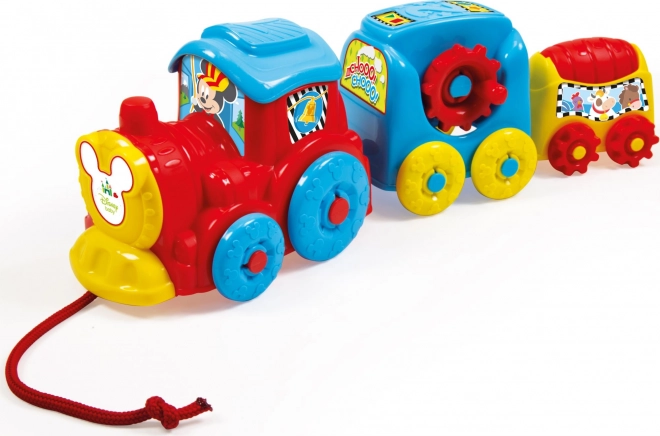 CLEMENTONI BABY Disney Interaktivni zložljiv vlakec