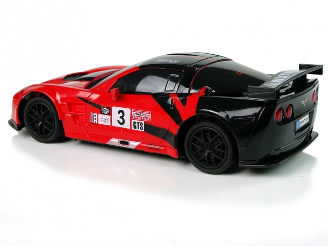 Športni avto R/C 1:24 Corvette C6.R rdeče z osvetlitvijo