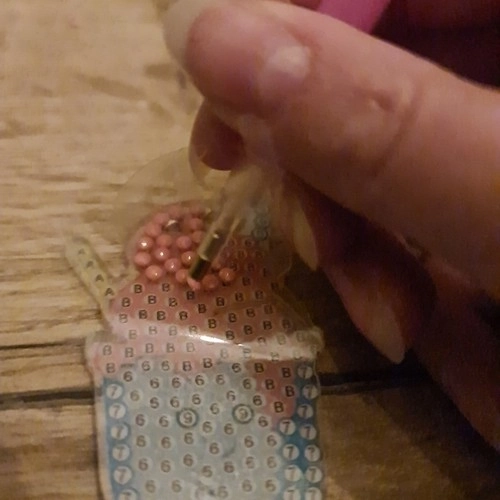 Komplet za diamantno slikanje - obeski za ključe