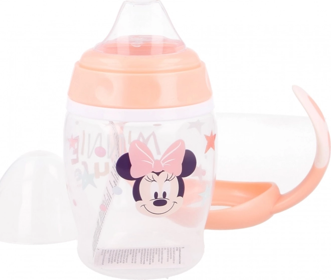 STOR Vrček z ročaji in silikonskim nastavkom 270ml Minnie