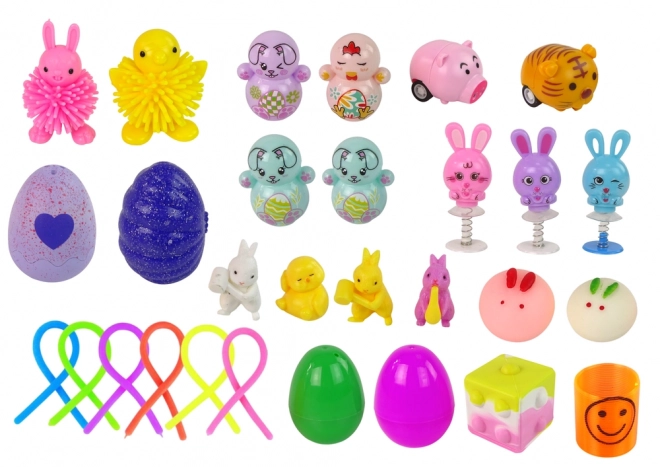 Velikonočna antistresna zbirka Fidget Toys 36 kosov