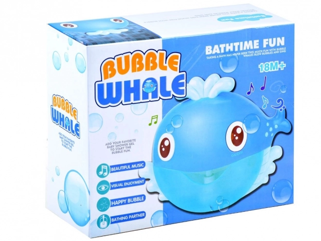 Kopalna igrača Bubble Kit Whales ustvarja peno + melodije ZA3280