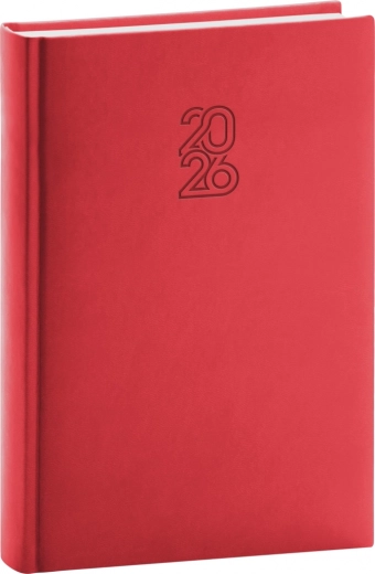 Dnevni zvezek 2026 rdeč