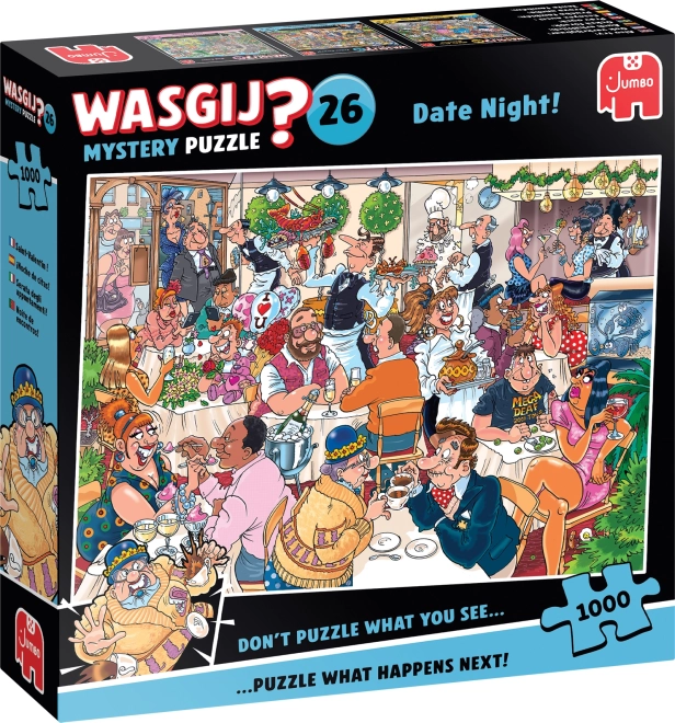 Sestavljanka Wasgij Mystery 26: Rande 1000 kosov