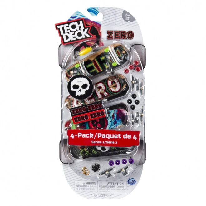 Tech Deck fingerboard štiripaketno