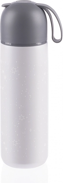 Termovka za tekočine s silikonskim držalom 400 ml, Stars