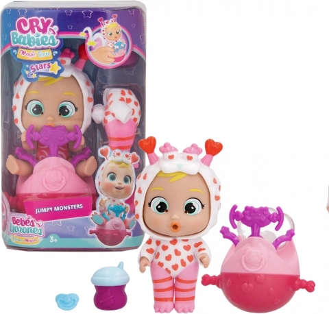 Interaktivna punčka Cry Babies Magic Tears Jumpy Monsters Momo
