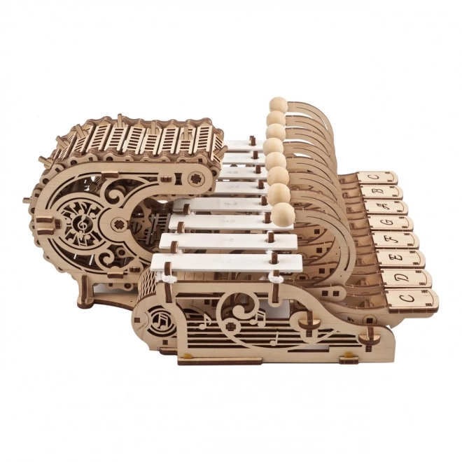 Ugears lesen mehanski model glasbenega instrumenta Celesta