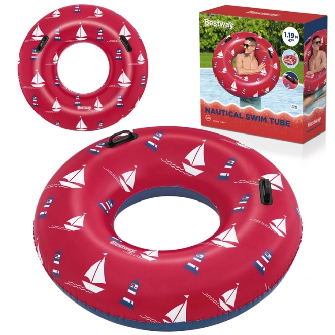 Bestway velik plavalni obroč 119 cm