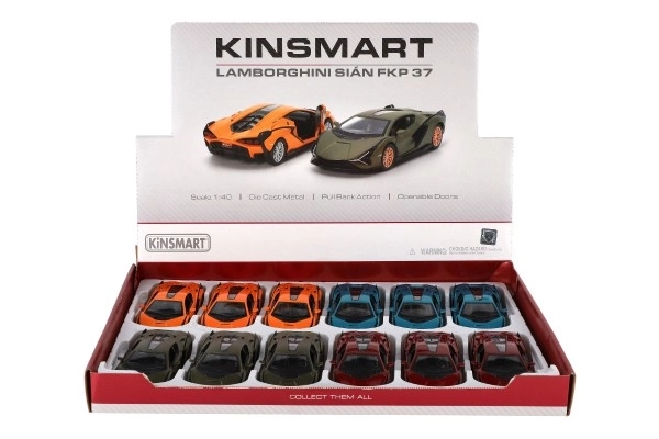 Avto Kinsmart Lamborghini Sián FKP 37 kov/plast 13cm mešanica barv