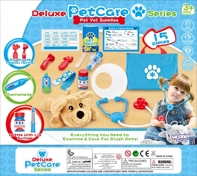 Woopie veterinarski set Mucek s torbo