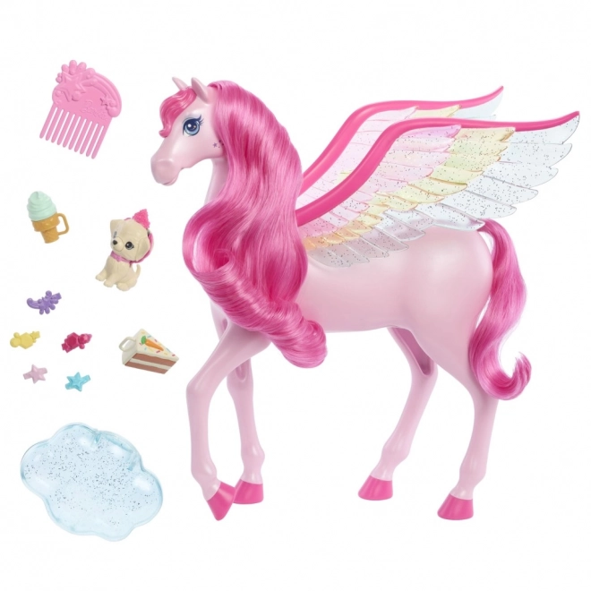 Barbie magični Pegas s svetlobnimi in zvočnimi učinki