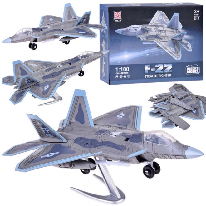 Konstruktor Lovec F-22