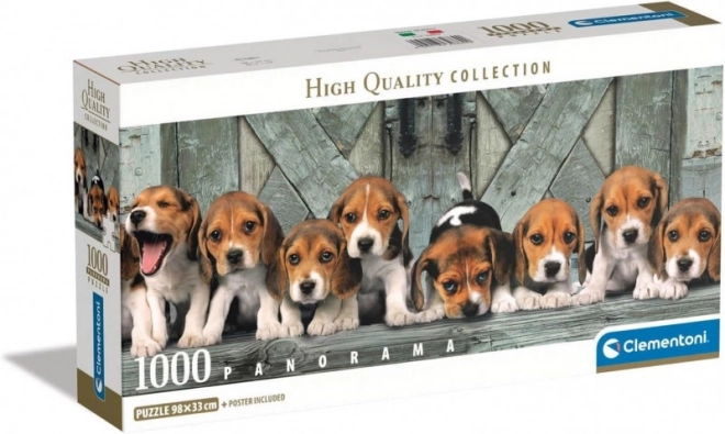 Sestavljanka 1000 kosov Kompaktna panorama Beagle
