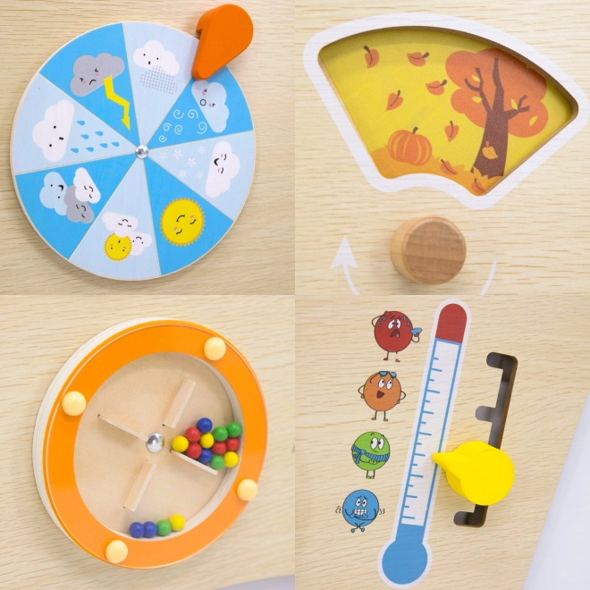 VIGA stenska manipulativna tabla Luk Montessori