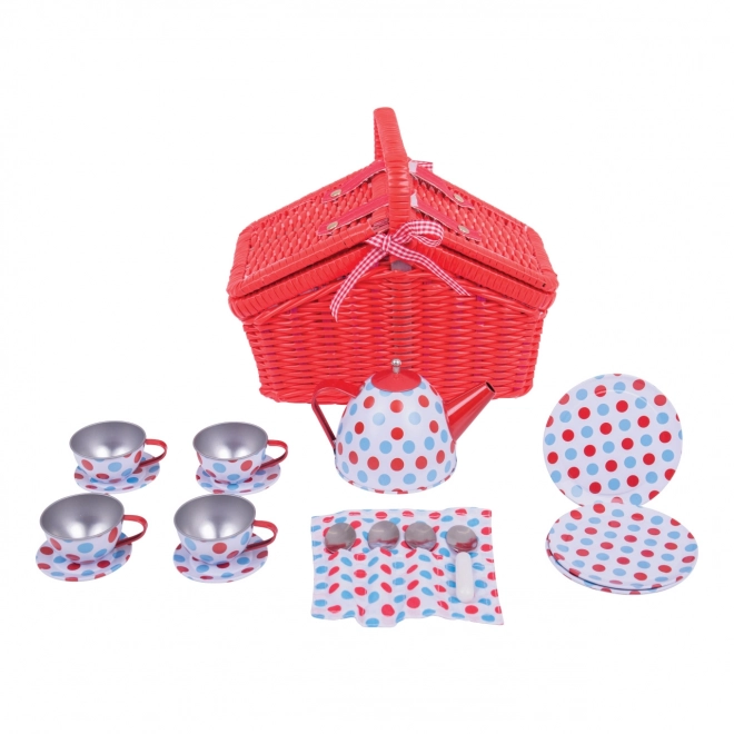Bigjigs Toys Pikni61ka 0dajni komplet z pikni1 61katlo