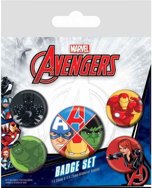 Set značk AVENGERS
