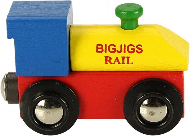 Bigjigs Rail lesena lokomotiva