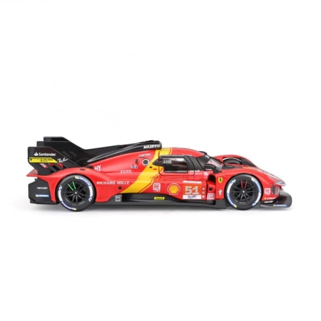 Bburago 1:24 Ferrari Racing - 499P LMH - Rdeča #51