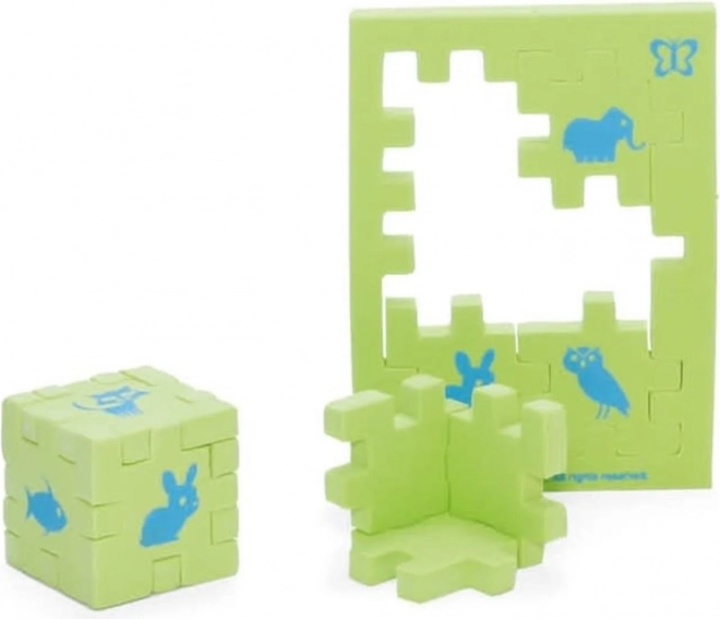 Happy Cube Junior – živali (1 kocka) penaste 3D sestavljanke