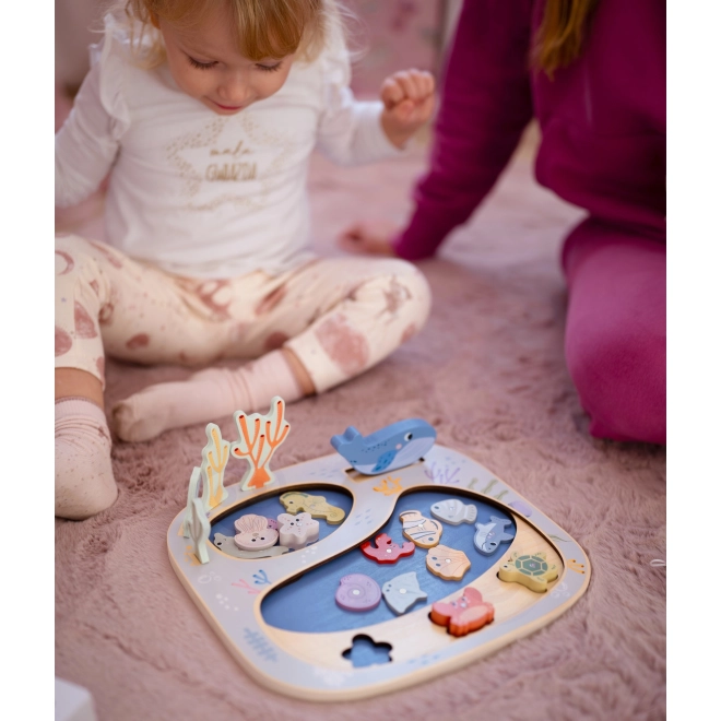 Ribolovna igrača Tooky Toy Montessori