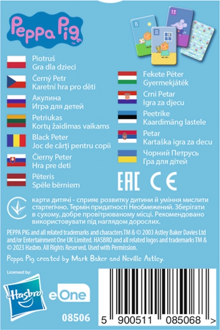 TREFL Črni Peter Pujsa Pepa