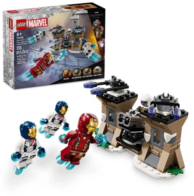 LEGO Marvel Super Heroes 76288 Iron Man in Železna legija vs. vojak Hydre