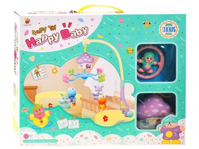 Pastelna vrtiljaka z glasbenim mehanizmom