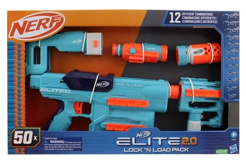 Nerf Elite 2.0 set Lock N Load Blaster