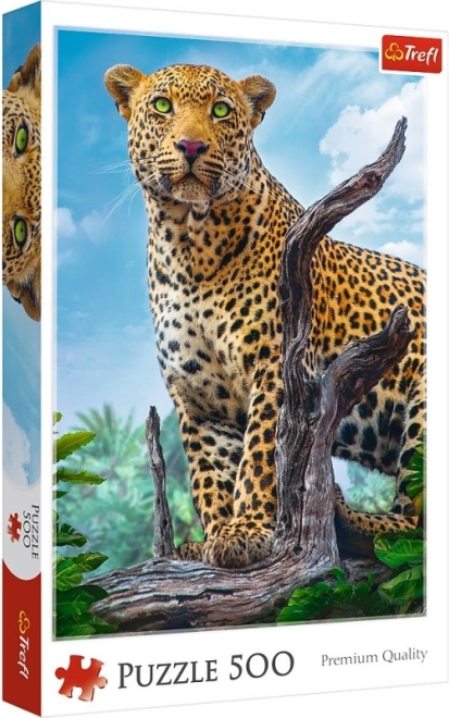 Sestavljanka 500 kosov - Divji leopard