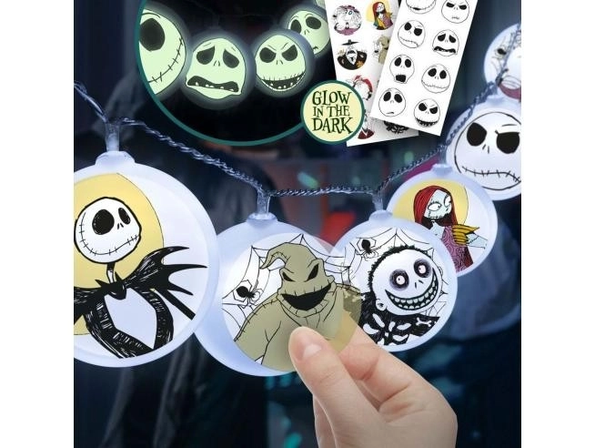 Svetlobna veriga z motivom Nightmare Before Christmas