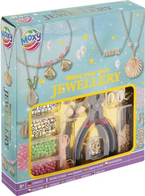 MOXY Komplet za izdelavo nakita s školjkami