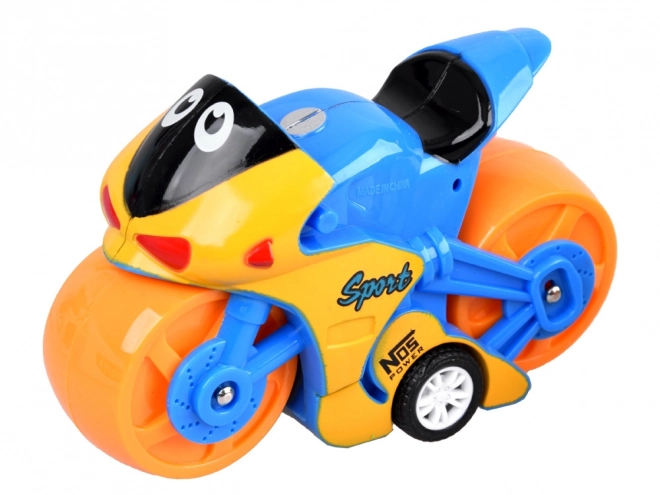 Pisano otroški motocikel za zabavo