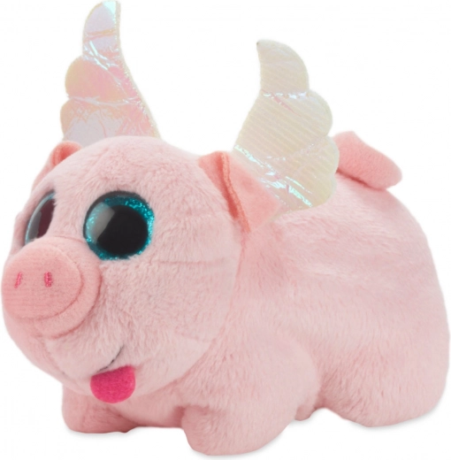 Ljubka plišasta igračka s bleščečimi detajli