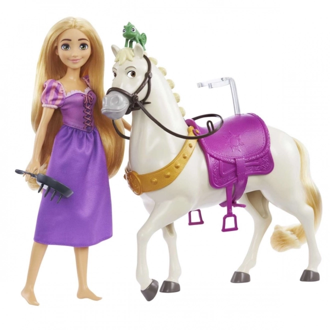 Disney princesa Rapunzel in Maximus