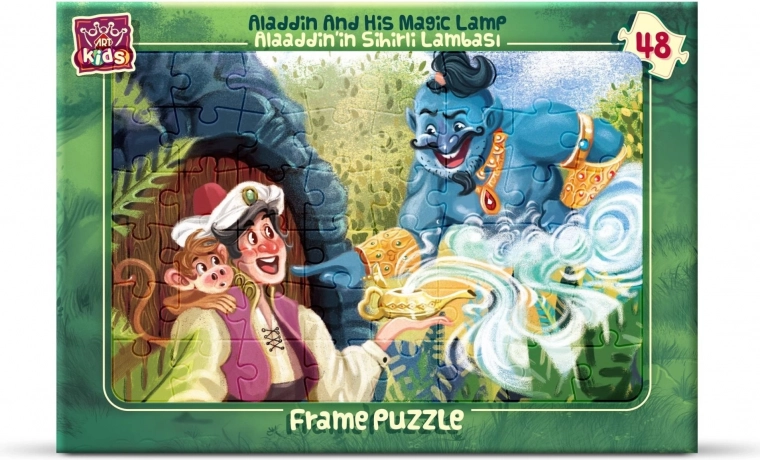 Otroški puzzle Aladin in čarobna svetilka 48 koščkov