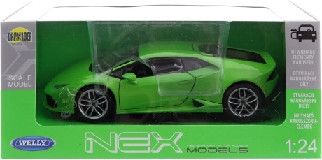 Lamborghini Huracán kupe 1:24 kovinski plastični model