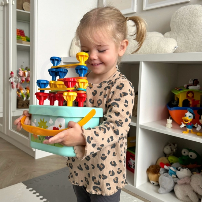 Woopie Green Konstrukcijski Box Motorični Montessori 12v1