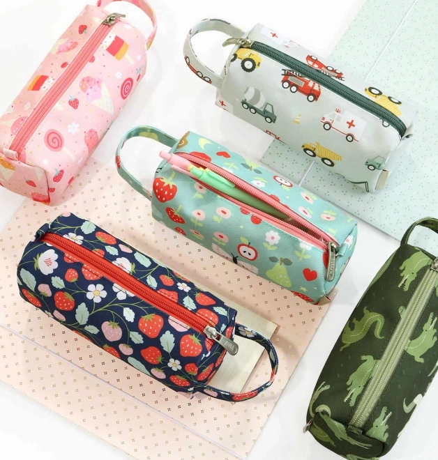 A Little Lovely Company Etui za barvice – Vozila