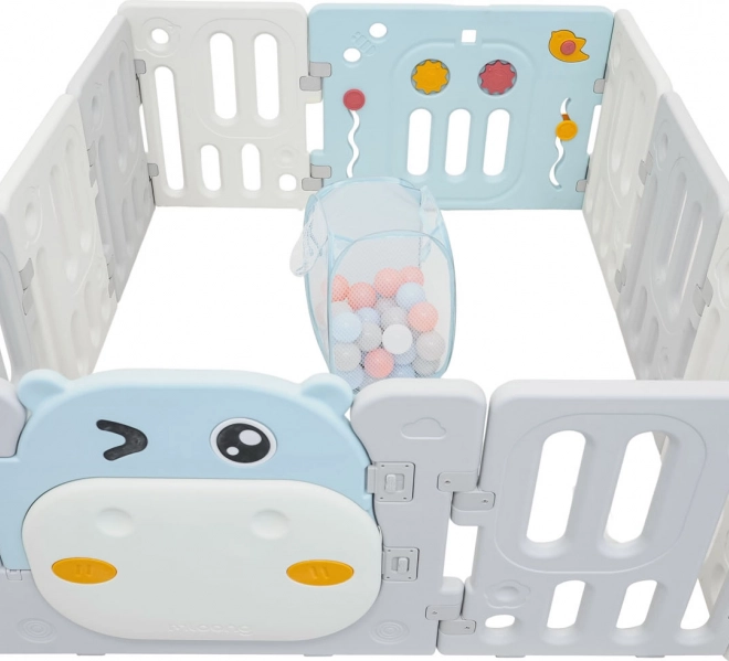 Modularna ograja Hippo modra