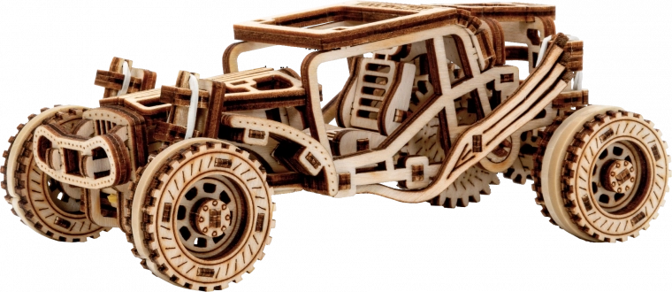 Lesene 3D sestavljanke WOODEN CITY Buggy – mehanski model 1:32