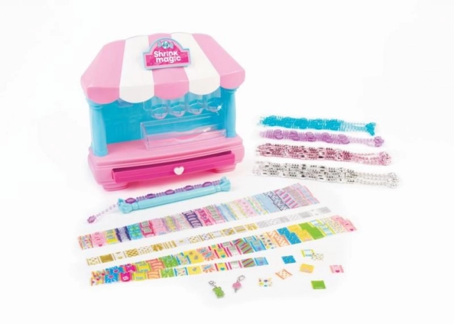 Komplet za izdelavo zapestnic Shrink Magic Candy Shop