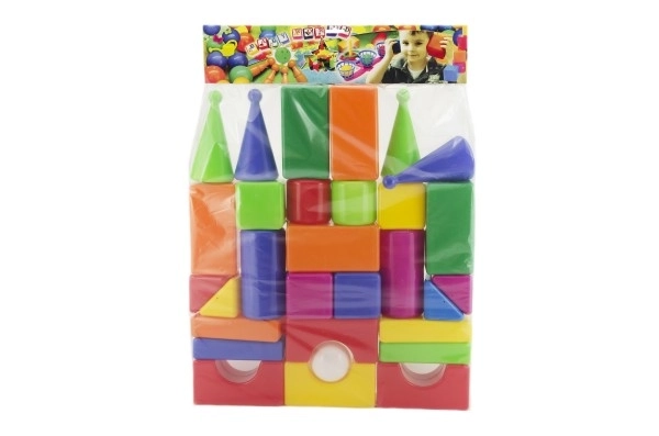 Velike gradbene kocke 18kos v vrečki 40x53x8cm