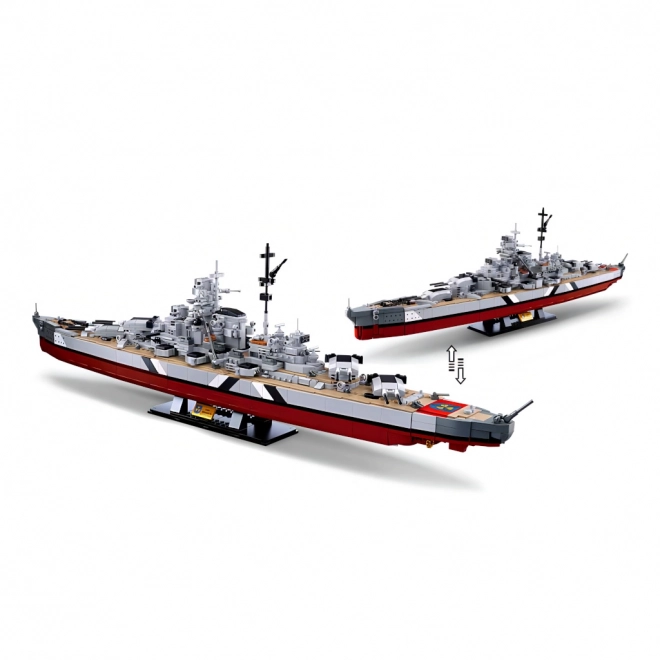 Sluban ModelBricks M38-B1102 Bojna ladja Bismarck 2v1