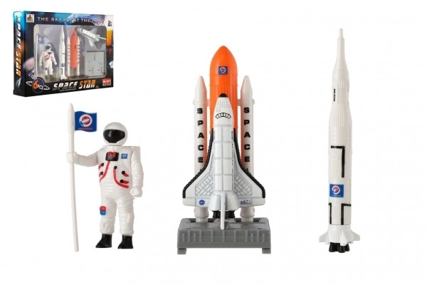 Vesoljska igrača - set astronavtov in vesoljskega plovila