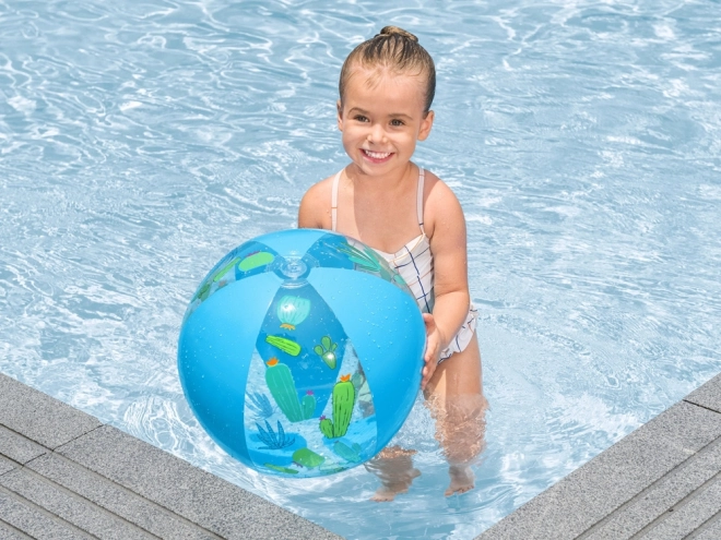 Bestway napihljiva plažna žoga Kaktusi 51 cm