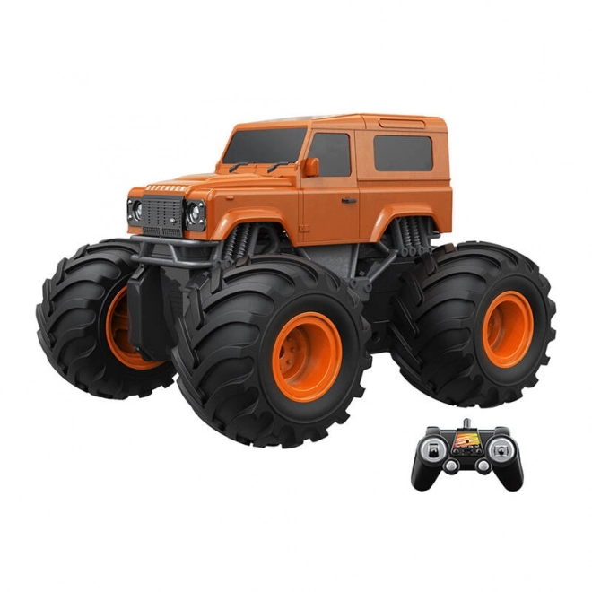 Amfibijski RC model Double Eagle Land Rover oranžen